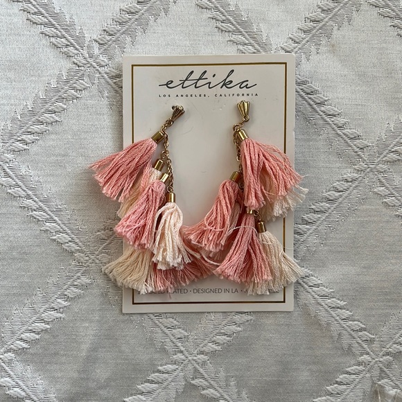 Ettika tassel earrings - Picture 1 of 2